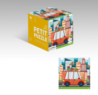 Tiny Brain Boost™ – Leren Met Plezier – Dieren Kinderpuzzel Auto | Educatief Speelgoed