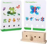 Logic Lock™   Logisch nadenken   Sorteer & Match Puzzel Groen | Educatief Speelgoed