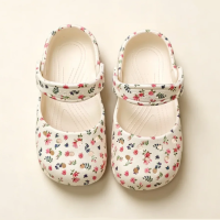 FlowerFeet – Elegant & Comfortabel – Bloemen Sandalen Wit / 34 (7–8 jaar) | Educatief Speelgoed