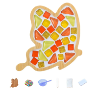 MosaicFun – Creatief & Kleurrijk – DIY Mozaïek Onderzetter Herfstgloed | Educatief Speelgoed