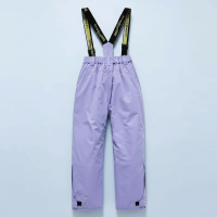 GlacierFit – Ademend & Beschermend Waterdicht – Ski pak met Fleecevoering Paarse broek / 130 (9–10 jaar) | Educatief Speelgoed