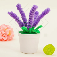 CraftBloom – Kleurrijk & Creatief – DIY Bloempot Knutselset Lavendel | Educatief Speelgoed