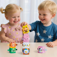 StackAnimals – Leuk & Educatief – Dieren Stapel Speelset | Educatief Speelgoed