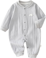 Mini Fashion™   Knus & Comfortabel   Baby Pyjama Grijs / 90 (1–1.5 Jaar) | Educatief Speelgoed