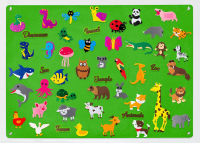 FeltBoard™ | Eindeloos ontdek  en speelplezier!   Viltbord Dieren | Educatief Speelgoed
