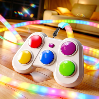 ColorRush – Speels & Uitdagend – Lichtgevend Reactiespel met Kleurenknoppen | Educatief Speelgoed