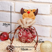 MerryBags – Luxe & Herbruikbaar   Feestelijke Kerst Cadeauzakjes Hert | Educatief Speelgoed