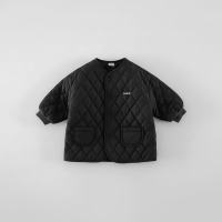 BonitoWear – Gezellig en warm – Gewatteerde jas voor kinderen Zwart / 110 (3 4 jaar) | Educatief Speelgoed