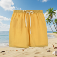 BreezyKid – Fris & Speels – Kinder Shorts met Snoepkleuren Geel / 120 (5 6 jaar) | Educatief Speelgoed