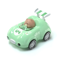 Push Car™ – Flitsend Raceplezier – Speelgoedauto Licht Groen | Educatief Speelgoed