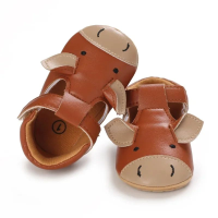 Mini Fashion   Zachte Eerste Stapjes   Dieren Kinder Schoentjes Meadow Moo Walkers 'Cow' / 13cm (12–18 maanden) | Educatief Speelgoed