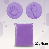 Baby Imprint Clay Kit – Herinnering & Uniek – Klei Afdruk Set Paars – Starter set | Educatief Speelgoed