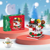 WinterBlocks – Kerstig & Leuk – Kerst Constructie Speelgoed Sneeuwpop | Educatief Speelgoed