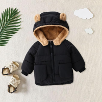 PolarNest – Warm & Trendy – Winterjas met Teddyvoering Zwart / 100 (2–3 jaar) | Educatief Speelgoed