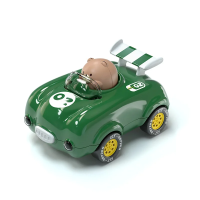 Push Car™ – Flitsend Raceplezier – Speelgoedauto Groen | Educatief Speelgoed