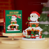 SnowieBlocks – schattig & leuk – Kerst Bouwblokjes Grote Kerstman | Educatief Speelgoed