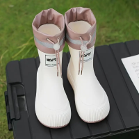 RainGuard – Veilig & Droog – Kinderregenlaarzen met Antislip Wit / 33 (9–10 jaar) | Educatief Speelgoed