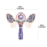 Butterfly Wand™   Magische Vlinderpret   Lichtgevende Toverstaf Paars | Educatief Speelgoed