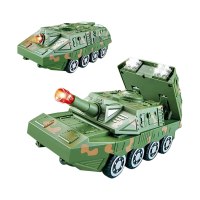 Transformer Car™   Transformeren en rijden   speelgoedauto Groene Pantserwagen en Tank | Educatief Speelgoed