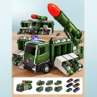MegaTank – Stoer & Innovatief – Militaire Vrachtwagen Enkele Raket | Educatief Speelgoed