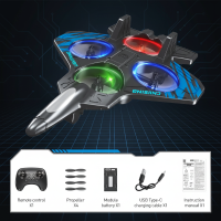 AeroBattle – Actie & Plezier – RC Stunt Vliegtuig Met Licht Blauw | Educatief Speelgoed