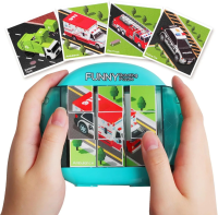 Twisty Puzzle™   Eindeloos Puzzelplezier   Draaipuzzel Ambulance 9 vlakjes | Educatief Speelgoed