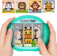 Twisty Puzzle™   Eindeloos Puzzelplezier   Draaipuzzel Dieren 9 vlakjes | Educatief Speelgoed