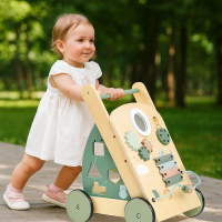 LearnWalker – Creatief & Educatief – Montessori Loopwagen | Educatief Speelgoed