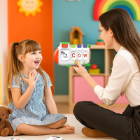 SmartKids – Engelse woordjes leren – Educatieve kaartmachine | Educatief Speelgoed