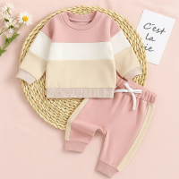 KidoFlex – Casual & Comfortabel – Sweatshirt met Joggingbroek Roze / 70 (0–6 maanden) | Educatief Speelgoed