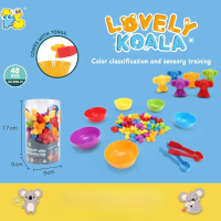 Rainbow Teddy Bears Toys™   Educatief & Creatief   Regenboog Telberen Beren (Dier D) | Educatief Speelgoed