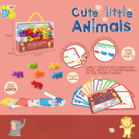 Rainbow Teddy Bears Toys™   Educatief & Creatief   Regenboog Telberen Beren Set (Dier A) | Educatief Speelgoed