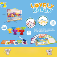 Rainbow Teddy Bears Toys™   Educatief & Creatief   Regenboog Telberen Beren Set (Dier C) | Educatief Speelgoed