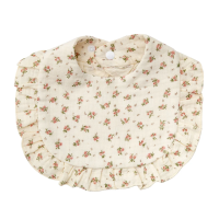 BabyBloom – Schattig & Comfortabel – Baby Slabbetje met Ruffle Rand Beige | Educatief Speelgoed
