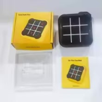 Tic Tac Toe Game™   Versterk Geheugen & Probleemoplossend Vermogen   Elektronisch Boter Kaas & Eieren Zwart | Educatief Speelgoed