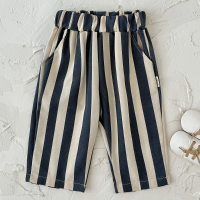 SoftStripe – Zacht & Comfortabel – Baby Broek met Gestreept Design Blauw / 80 (9–12 maanden) | Educatief Speelgoed