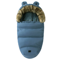 CozyRide – Warm & Gezellig – Baby Slaapzak voor Kinderwagen Blauw | Educatief Speelgoed