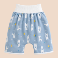 Baby Training Pants™   Zindelijkheidstraining met een twist   Oefenbroek Broekje / Blauw bosdieren / M (0 3 jaar) | Educatief Speelgoed