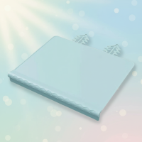 BabySafe – Praktisch & Hygiënisch – Siliconen Placemat met Opstaande Rand Blauw | Educatief Speelgoed