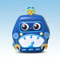MiniBot – Stoer & Praktisch – Kinder Rugzak met Robot Design Blauw | Educatief Speelgoed