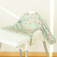 MessyFree – Waterdicht & Praktisch – Baby Schort met Lange Mouwen Bloem | Educatief Speelgoed