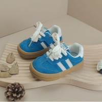 TinySteps – Comfort & Stijl – Sneaker met Veters Blauw / 18 (9 – 12 maanden / 13.5 Cm) | Educatief Speelgoed