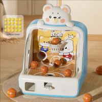 BounceShot – Snel en leuk – Basketbalreflexspel Blauwe Beer / Nee | Educatief Speelgoed
