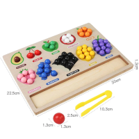 Toddler Clips™   Fruit & Vorm Match   Sorteerspel Standaard Set | Educatief Speelgoed