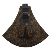 Baby Sling Carrier™   Verstelbare draagzak   Heupdrager Brown Leopard – Comfort | Educatief Speelgoed