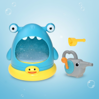 BubblePlay – Educatief & Leuk – Krab Bubbel Badspeelgoed Blauw | Educatief Speelgoed