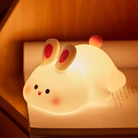 Squeezie Night Light™   Knuffelbaar Licht   Nachtlampje Konijntje | Educatief Speelgoed
