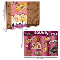 Sound Matching Game™ – Hoor & Ontdek – Educatieve Puzzel Muziekinstrumenten | Educatief Speelgoed