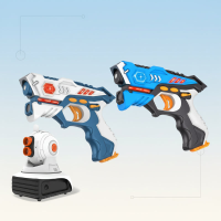 BattleBeam – Actie & Plezier – Laser Tag Cyber Defender (Zwart/Blauw) | Educatief Speelgoed