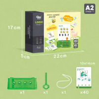 Montessori Shape Matching Game – Logica & Concentratie – Puzzel Bordspel Leren tellen | Educatief Speelgoed